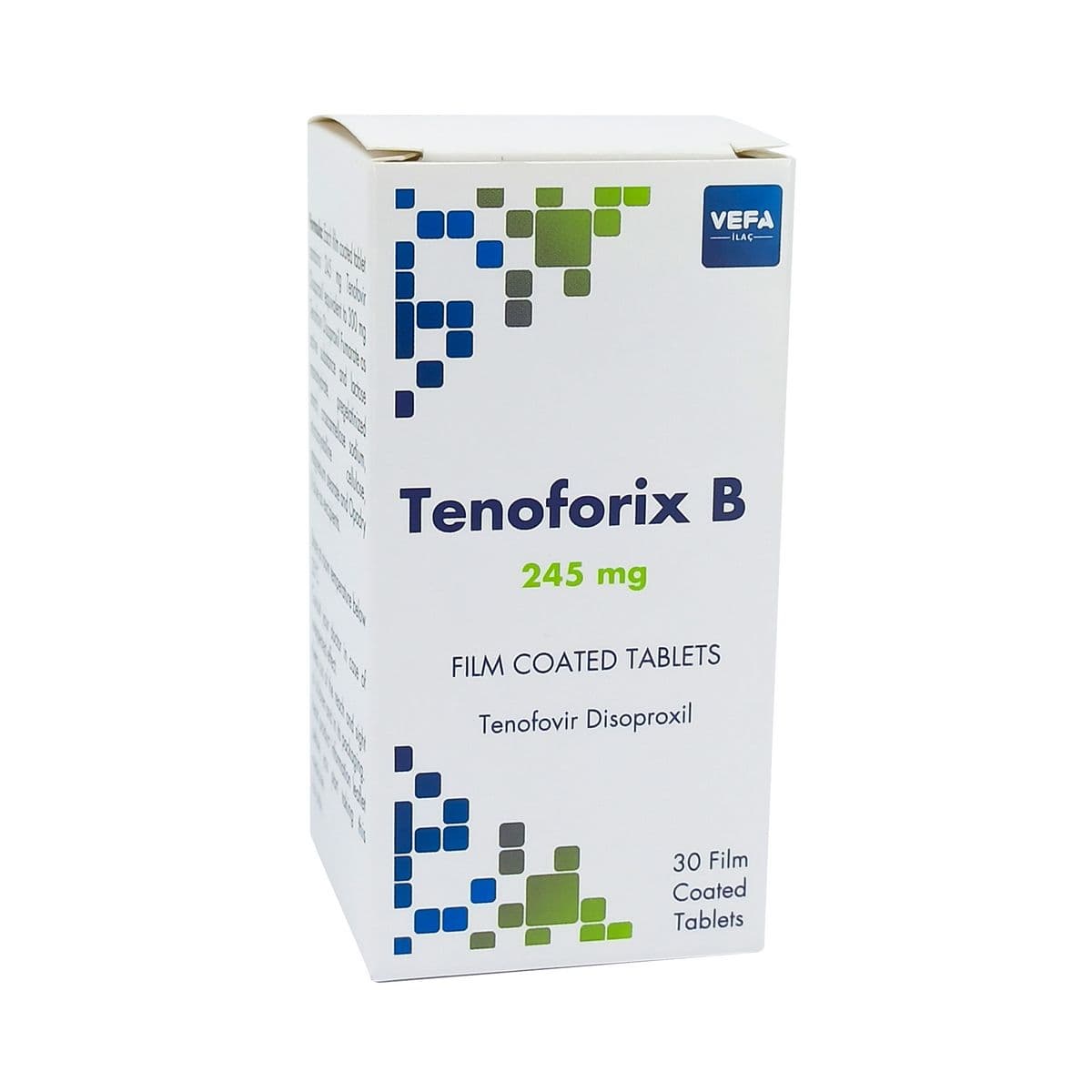 Tenoforix B - ტენოფორიქსი B 245მგ 30 ტაბლეტი