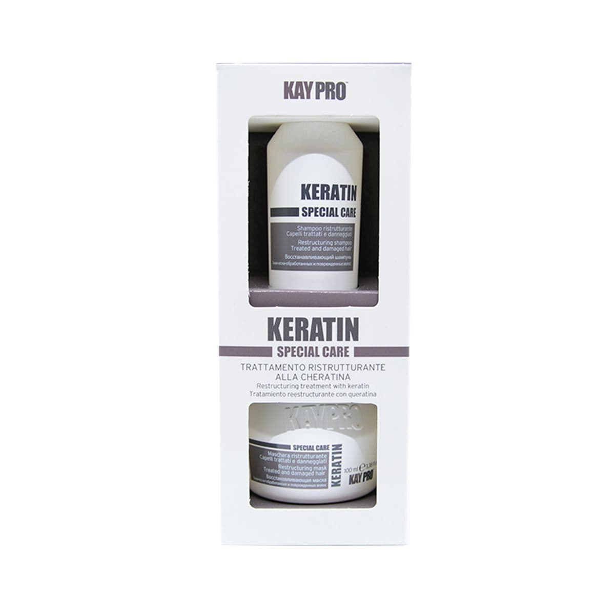 ნაკრები KERATIN 100მლ 7584 კეიპრო - Kaypro