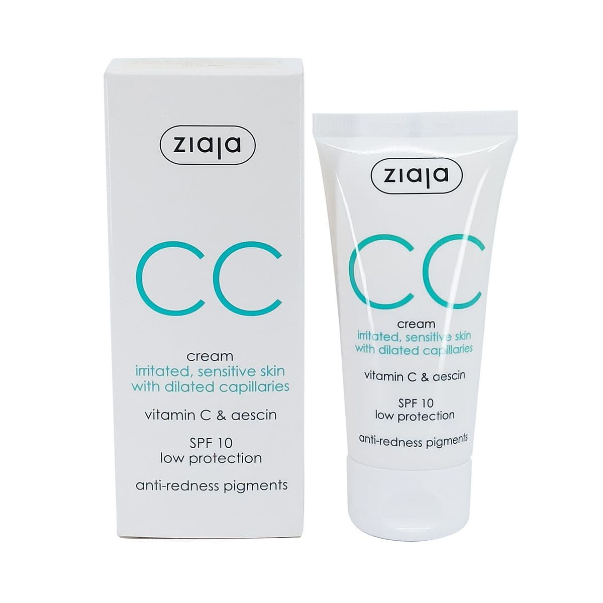 კრემი CC მგრძნობიარე კანისთვის 8344 ზიაია - Ziaja