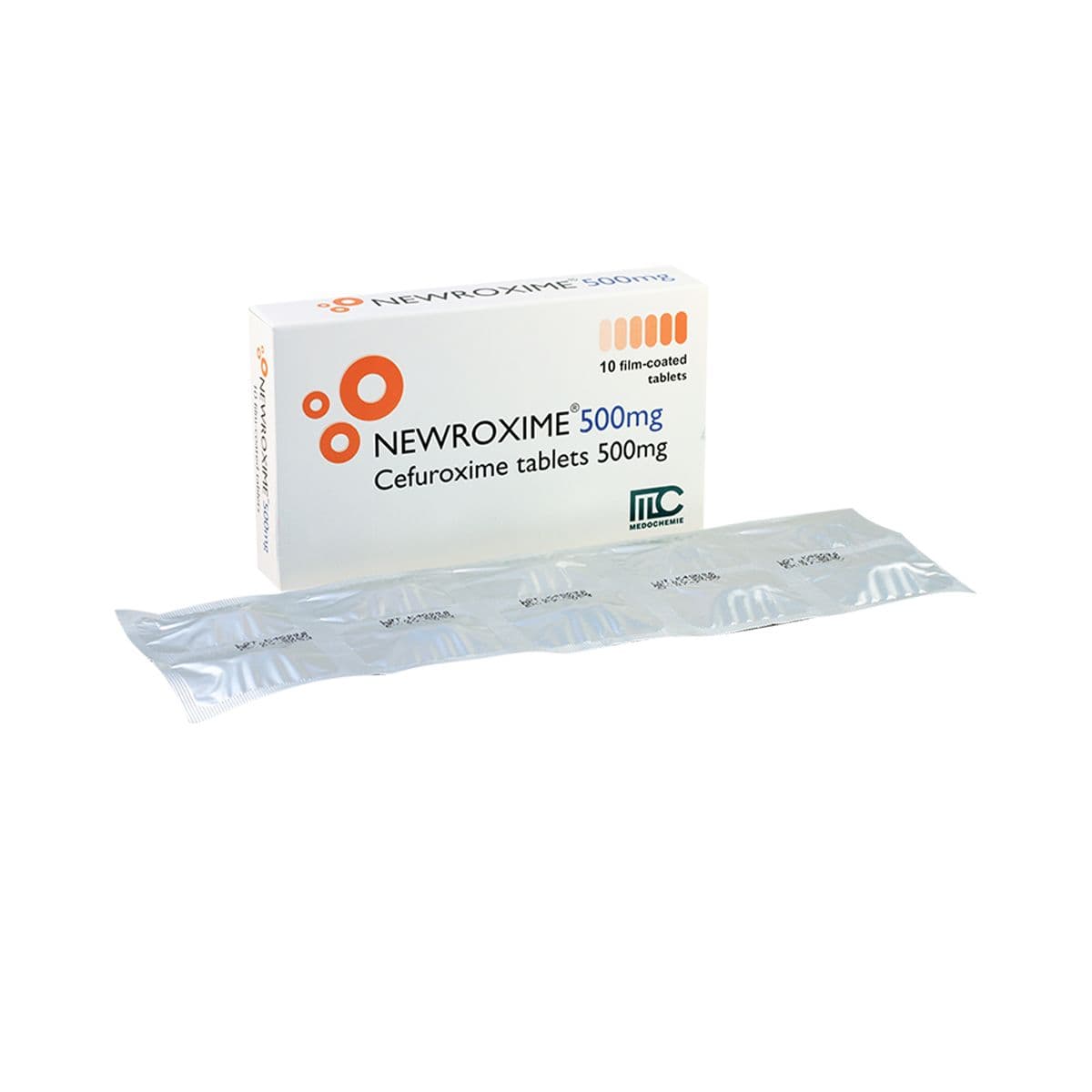 ნიუროქსიმი - Newroxime 500მგ 10 ტაბლეტი