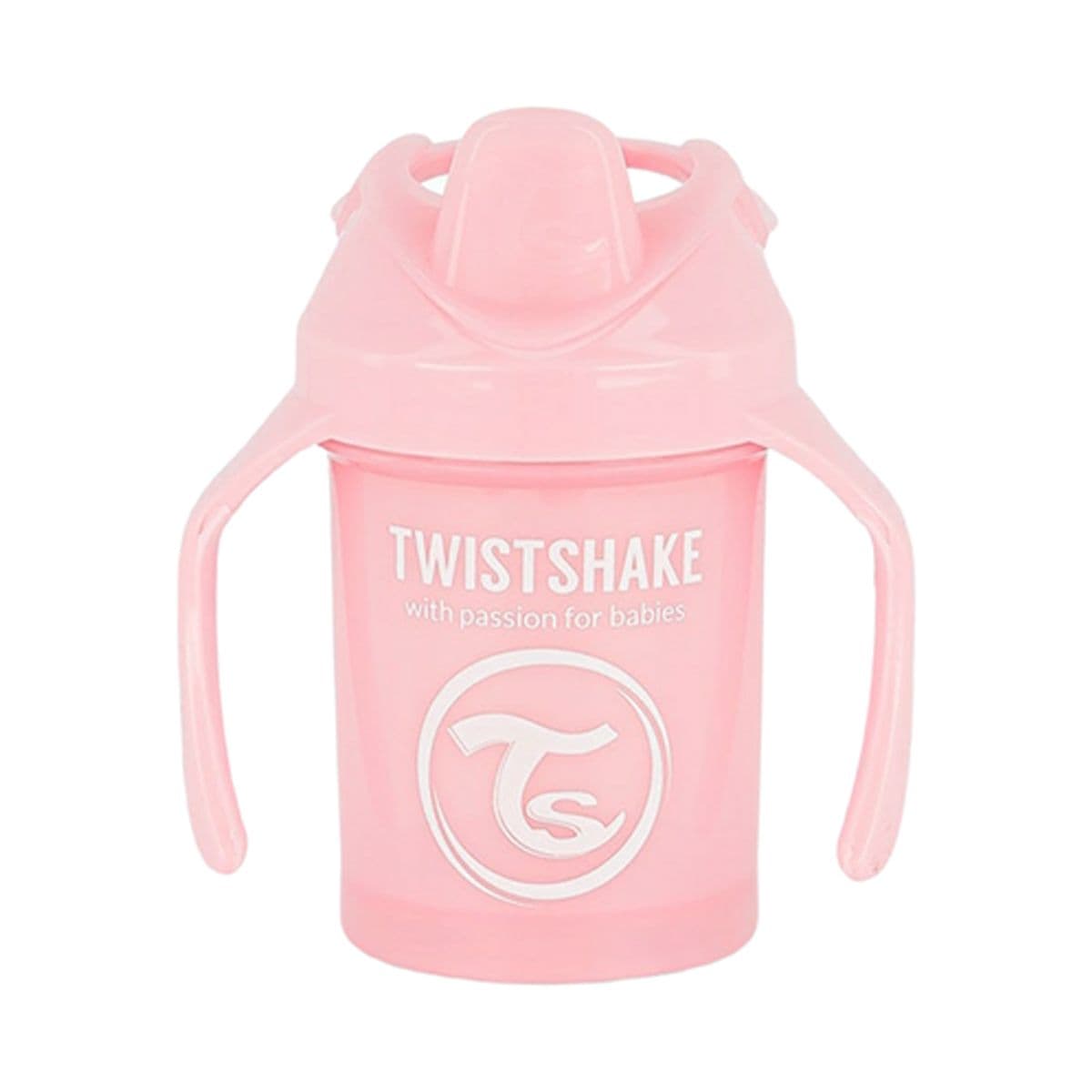 ჭიქა მინი ვარდისფერი 4+ თვე 230მლ 2674 თვისთშეიქი - Twistshake