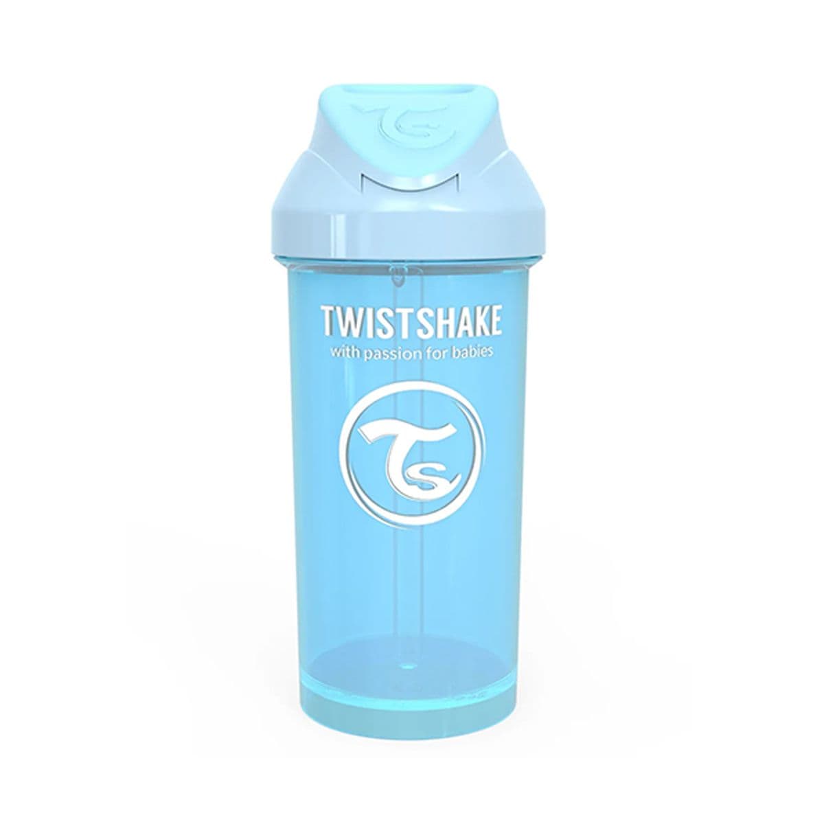 ჭიქა საწრუპით ცისფერი 6+ თვე 360მლ 5897 თვისთშეიქი - Twistshake