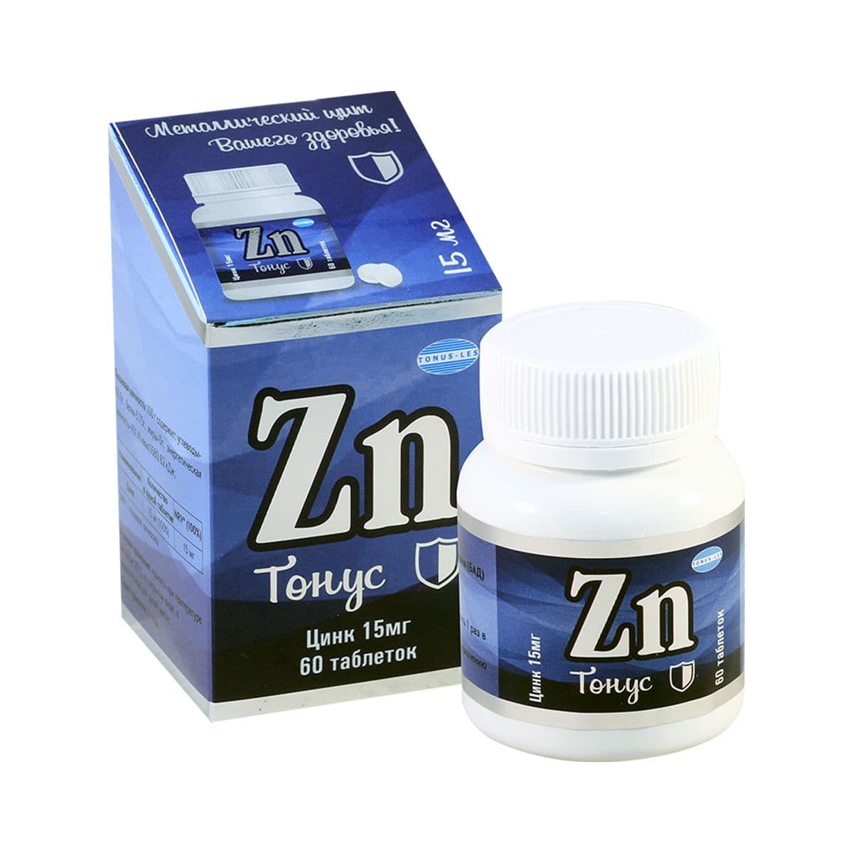 ცინკი ტონუსი - Zinc Tonus 60 ტაბლეტი