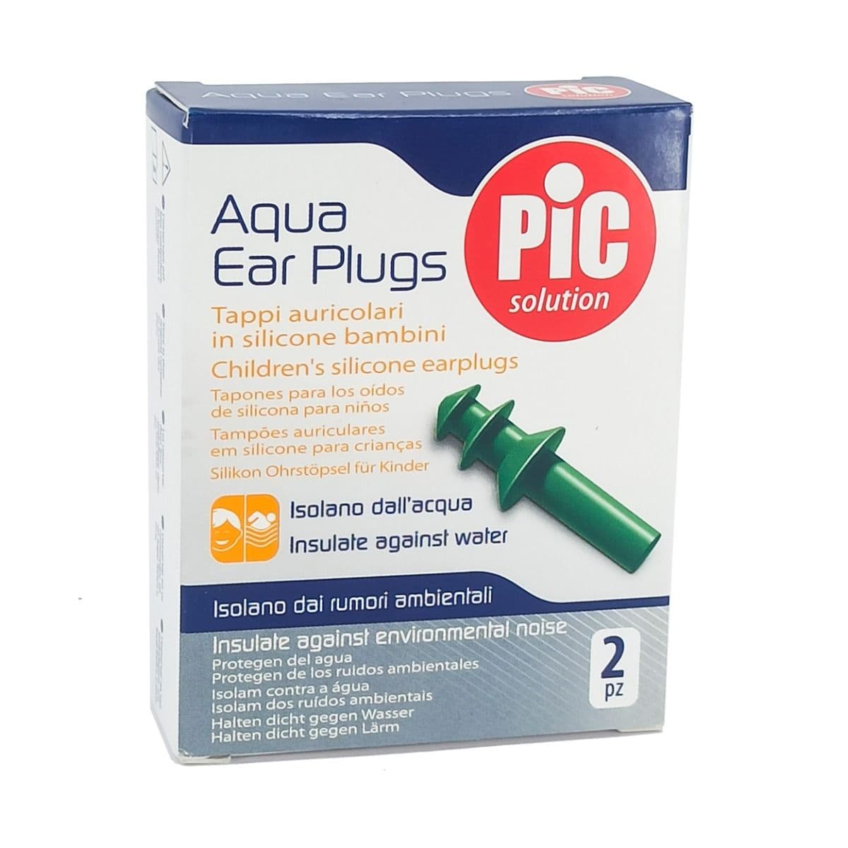 Pic - პიკი ყურის საცობი საბავშვო სილიკონის 2 ცალი