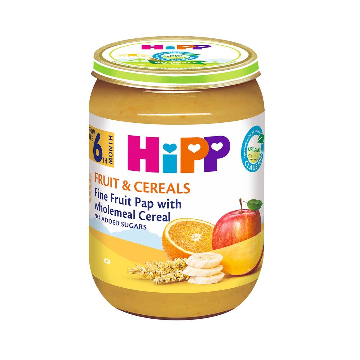 ხილფაფა მრავალმარცვლიანი ხილით 4800-02 ჰიპი - HIPP