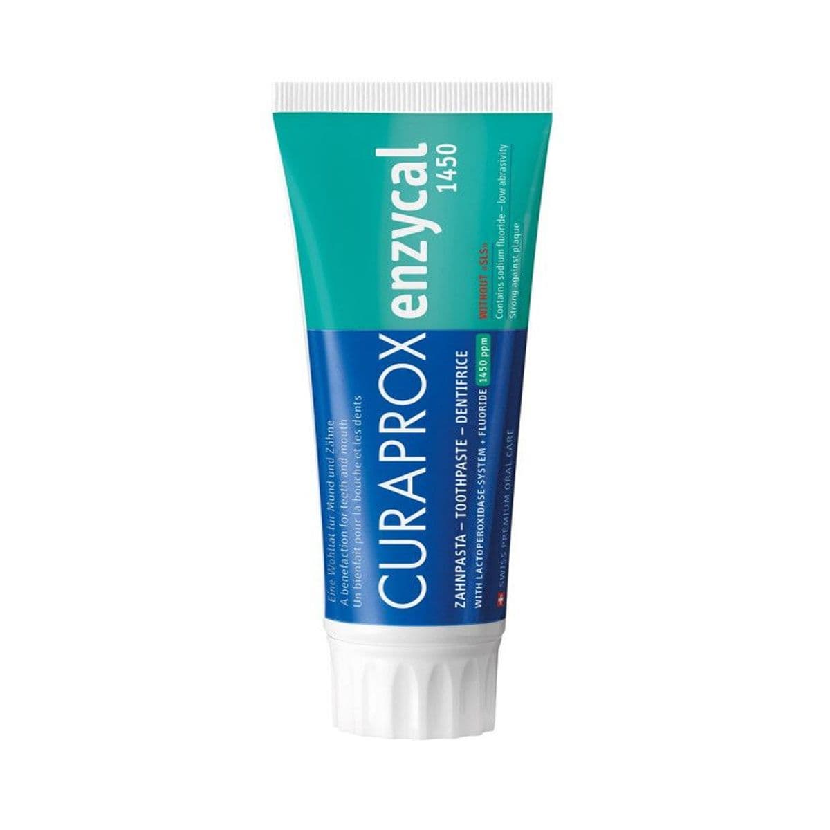 კბილის პასტა ენზიქალ ფტორი 0002 კურაპროქსი - Curaprox