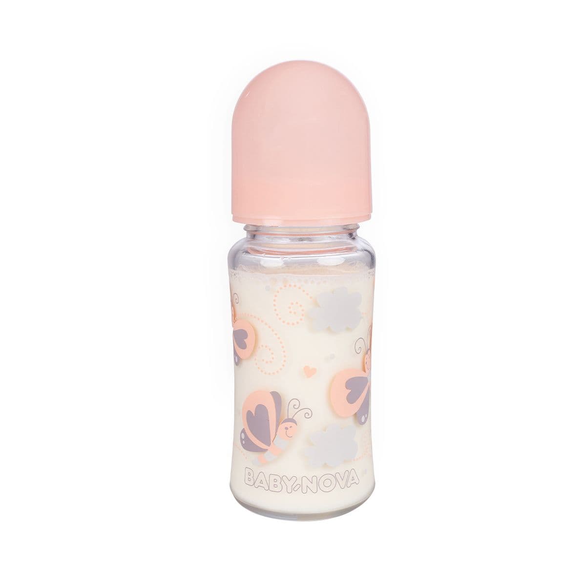 ბოთლი მინის 230მლ 44240 ბეიბი ნოვა - Baby Nova