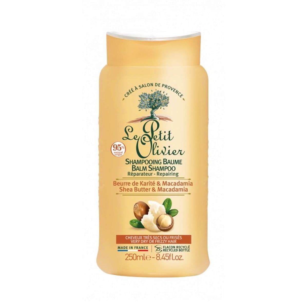 შიის და მაკადამიას შამპუნი 250მლ 8517 ლე პეტიტ ოლივიე - Le Petit Olivier