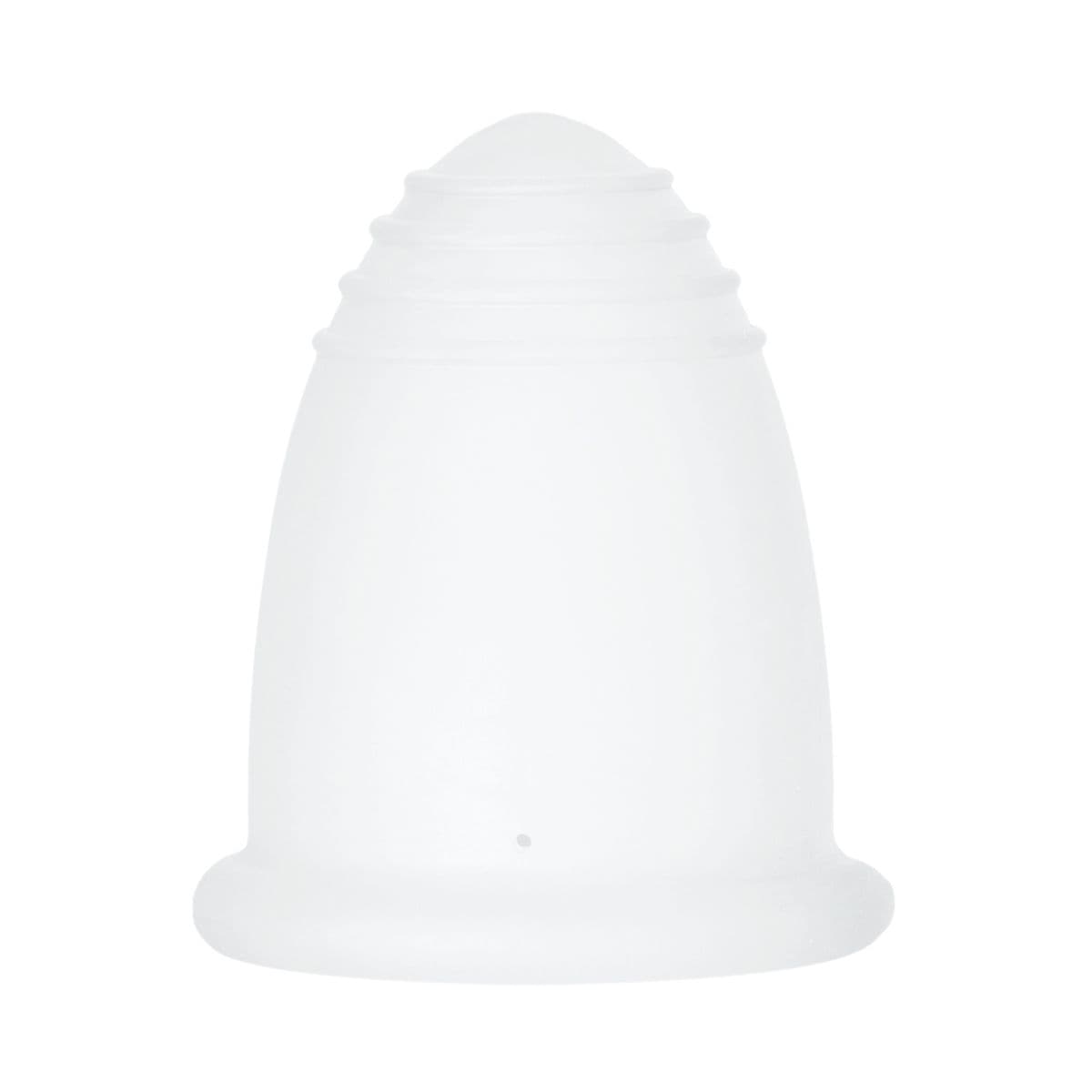 Me Luna - მი ლუნა მენსტრუალური ჭიქა CLASSIC ბეიზ. გამჭვირვალე S