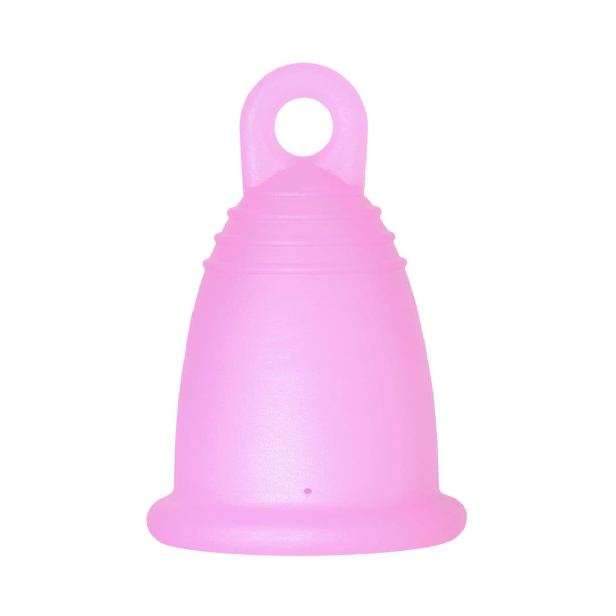 მენსტრუალური ჭიქა Soft რგოლი ვარდისფერი L მი ლუნა - Me Luna