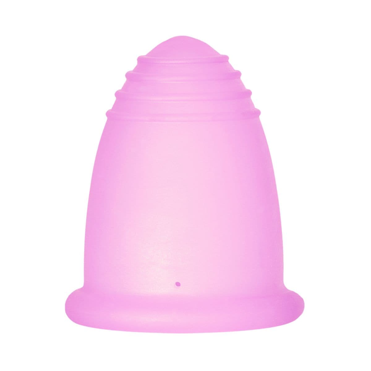 Me Luna - მი ლუნა მენსტრუალური ჭიქა SOFT ბეიზ. ვარდისფერი M