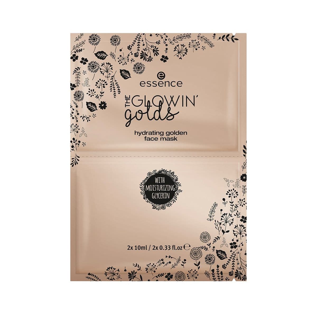 დამატენიანებელი ნიღაბი Glow 01 1626 ესენსი - Essence