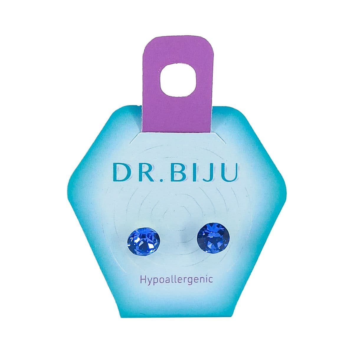 საყურე7.1მმ კრისტალი 0452 დოქტორ ბიჟუ - DR.BIJU