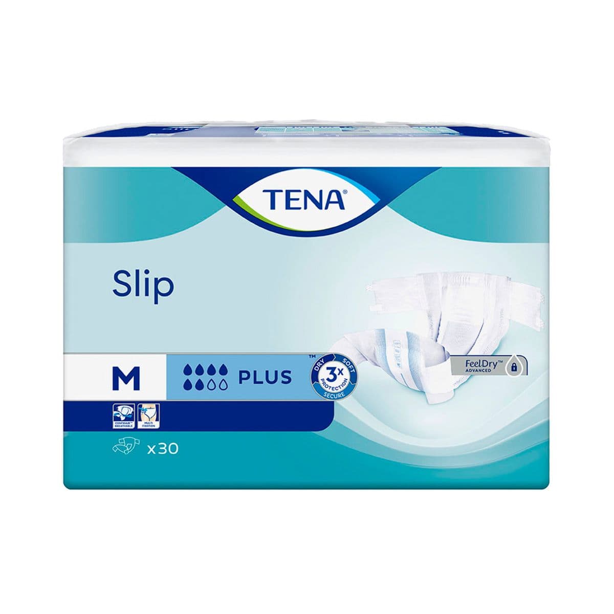 მწოლიარეს საფენი Slip M 30 ცალი 8871 ტენა - Tena