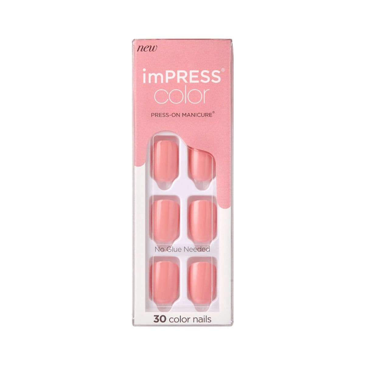 ხელოვნური ფრჩხილები Pretty Pink 7421 ქისი - Kiss