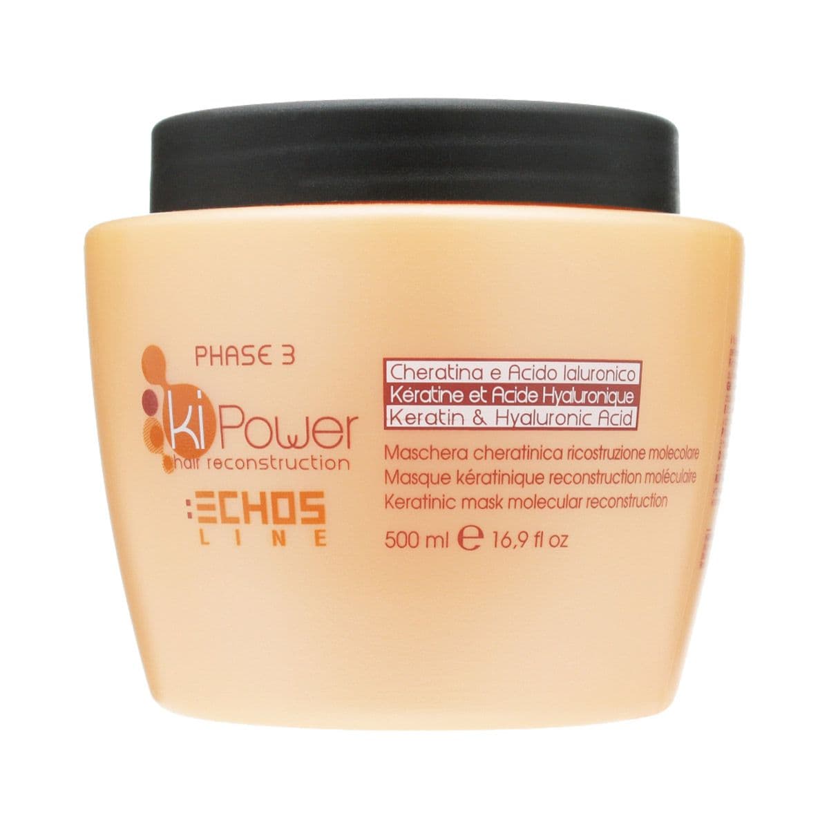 ნიღაბი კერატინით Ki 500 მლ 5302 ეკოსლაინი - Echosline