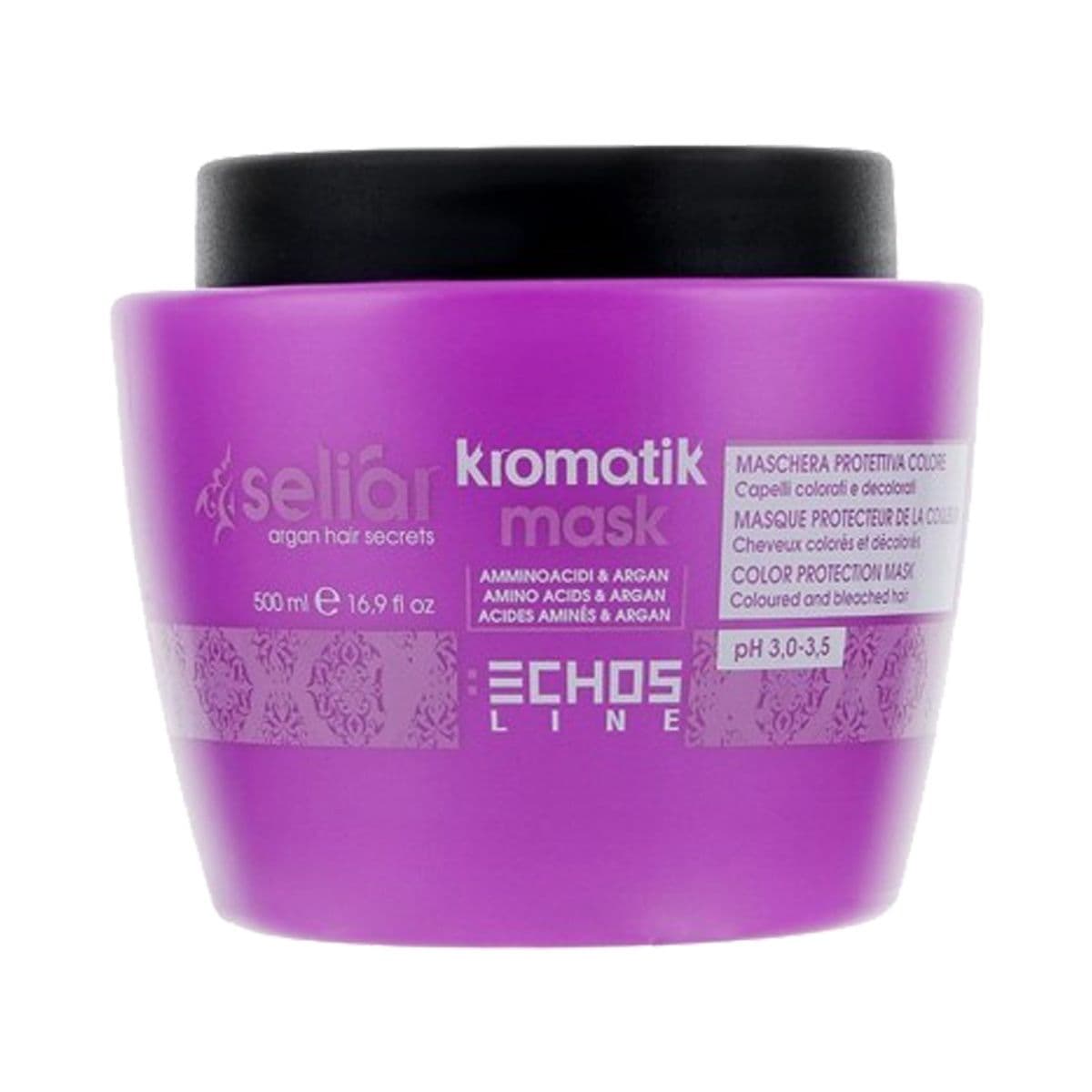 ნიღაბი შეღებილი თმისთვის 500 მლ 4244 ეკოსლაინი - Echosline