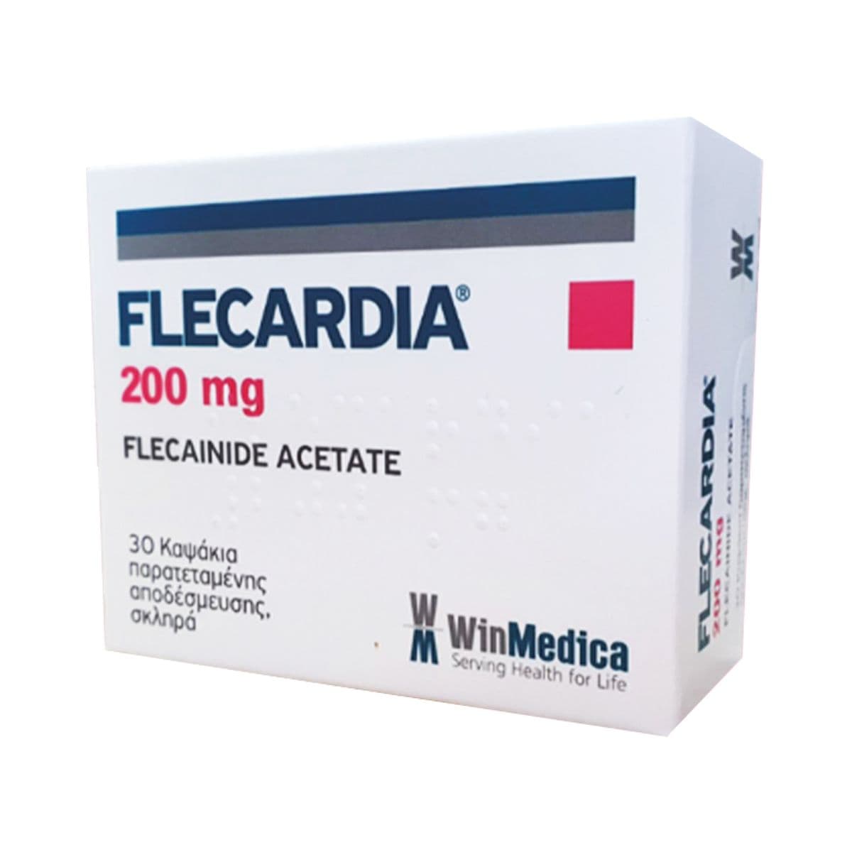 ფლეკარდია - Flecardia 200მგ 30 კაფსულა