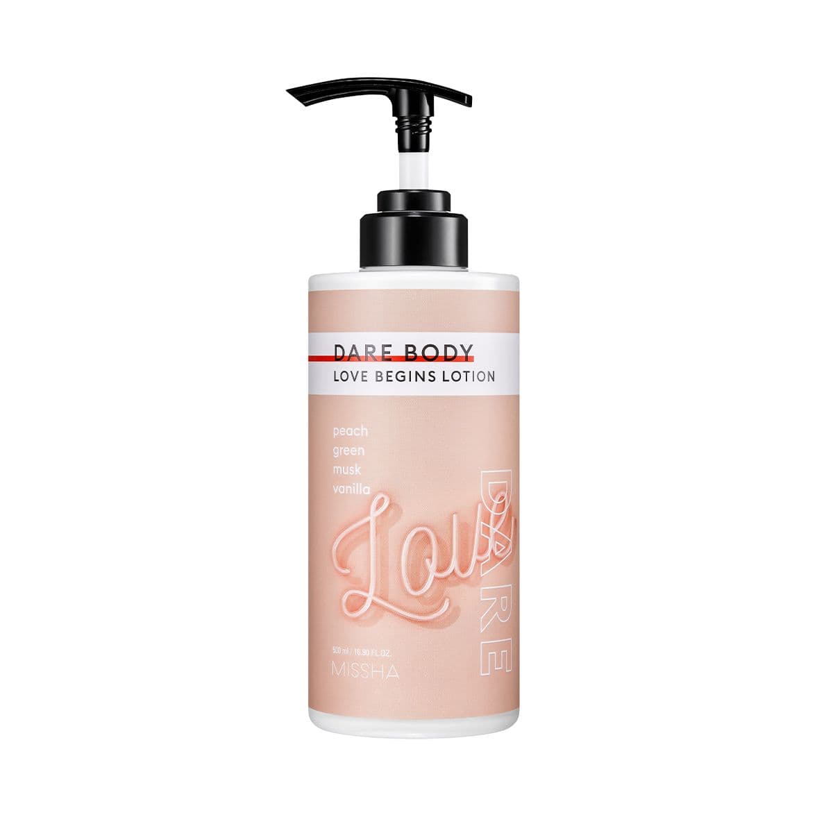 ტანის ლოსიონი Dare Body Love 500 მლ 2358 მისშა - Missha