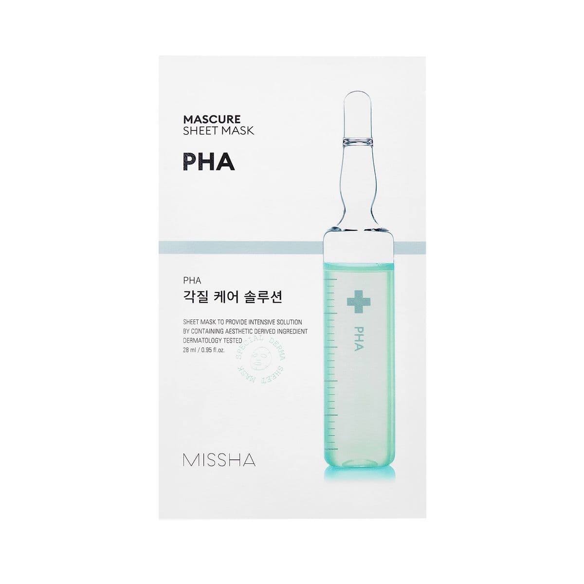 ნაჭრის ნიღაბი პილინგი Pha 6563 მისშა - Missha