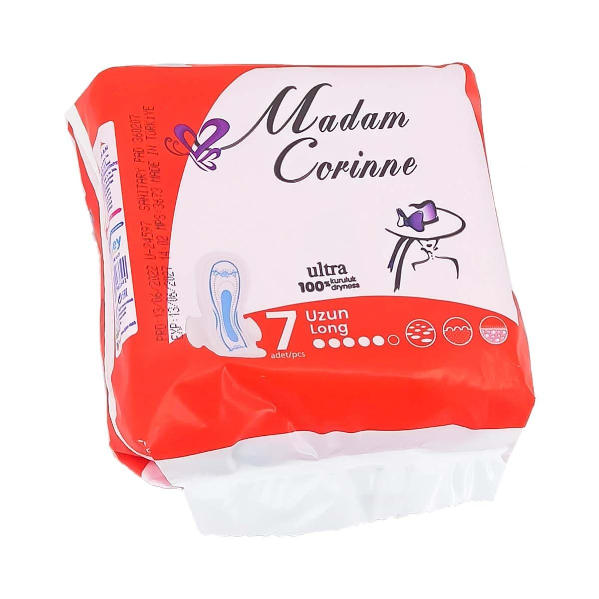 ჰიგიენური საფენი Long 7 ცალი 1641 მადამ კორინი - Madam Corinne