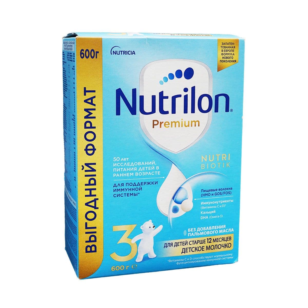 რძის ნაზავი PREMIUM 3 600გ 5591 ნუტრილონი - Nutrilon