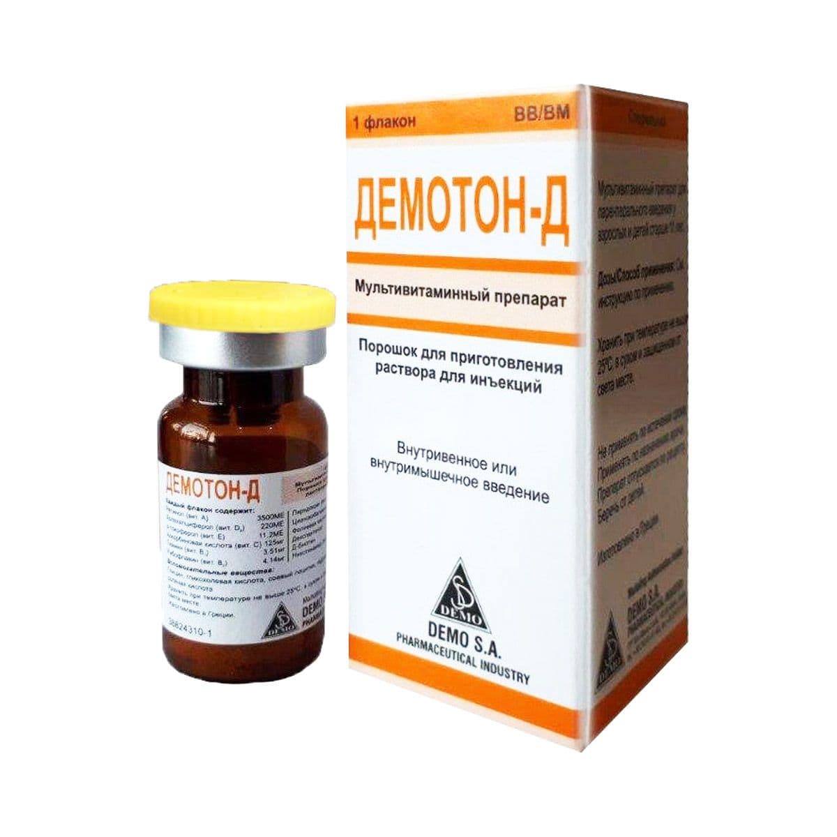 დემოტონი-D - Demoton-D ფხვნილი 1 ფლაკონი