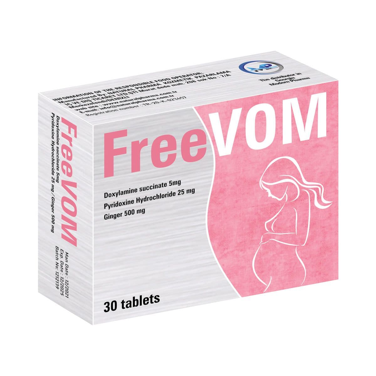 Freevom - ფრივომი 30 ტაბლეტი