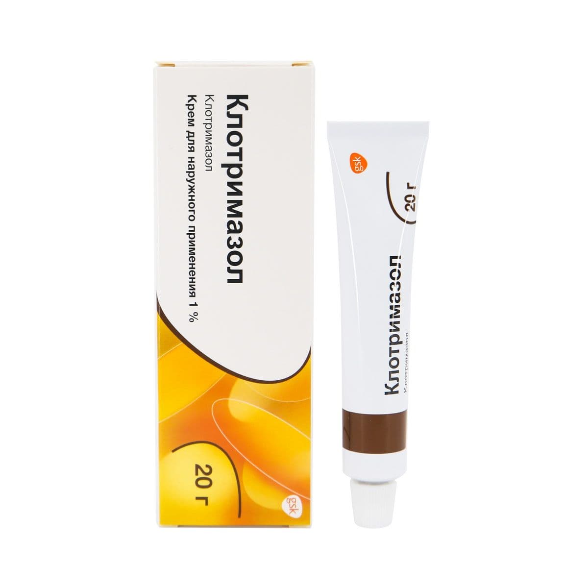 კლოტრიმაზოლი - Clotrimazol კრემი 1% 20გ