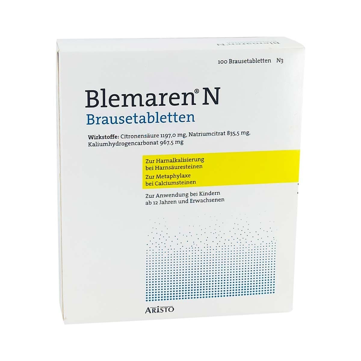 ბლემარენი - Blemaren შუშხუნა ტაბლეტი 100 ცალი