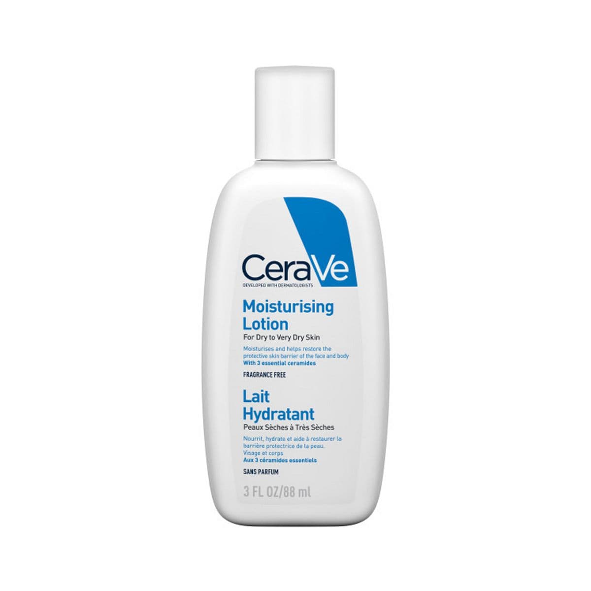 დამატენიანებელი ლოსიონი მშრალი კანისთვის 88მლ 7364 ცერავე - CeraVe