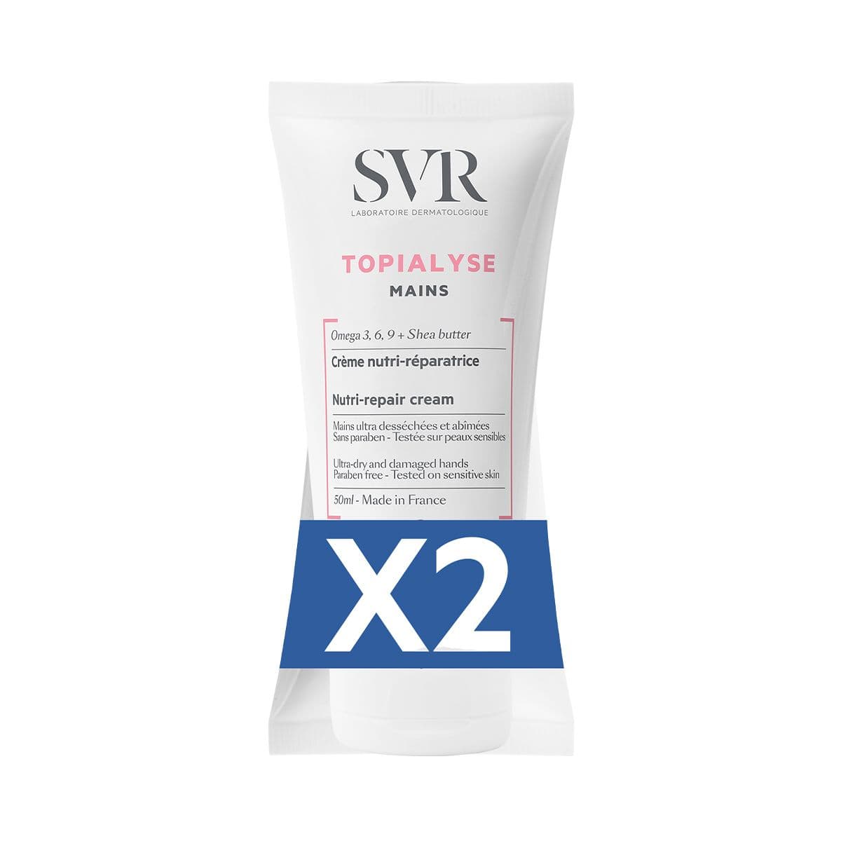 ხელის კრემი Topialyse 50მლ 2 ცალი 2864 ესვიერი - Svr