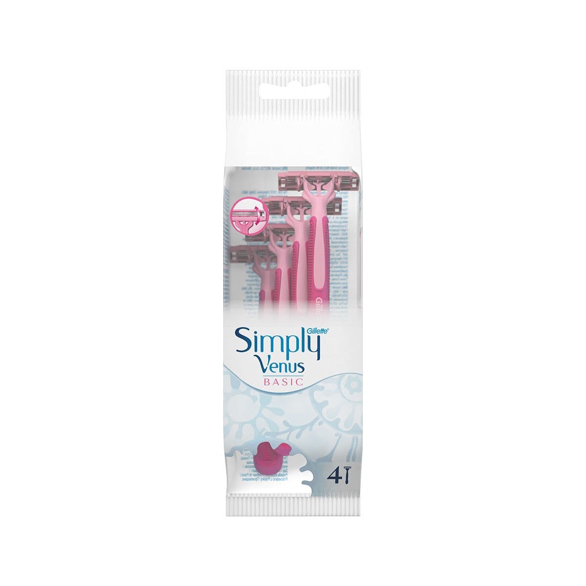 ერთჯერადი საპარსი ვენუს 3 4 ცალი 6758 ჯილეტი - Gillette