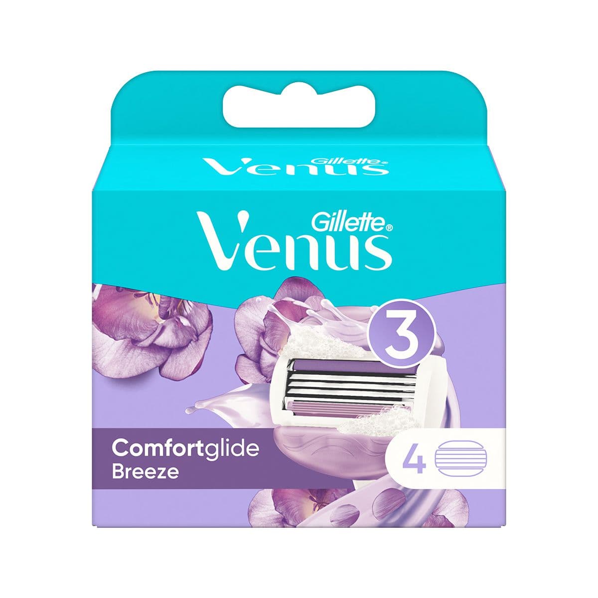 ვენუს ბრიზი საპარსის პირი 4 ცალი 6364 ჯილეტი - Gillette