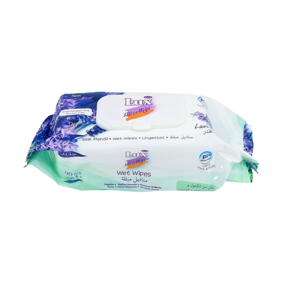 სველი ხელსახოცი 90 ცალი 0335 ლუქსი - Lux