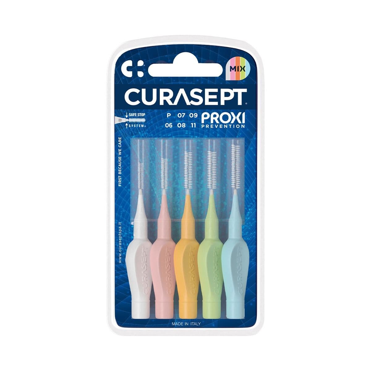 კბილთაშუა ჯაგრისი MIX 0724 კურასეპტი - Curasept