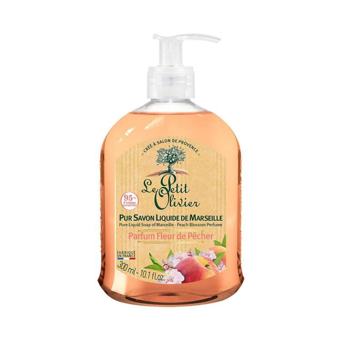 თხევადი საპონი ატამი 300მლ 6094 ლე პეტიტ ოლივიე - Le Petit Olivier