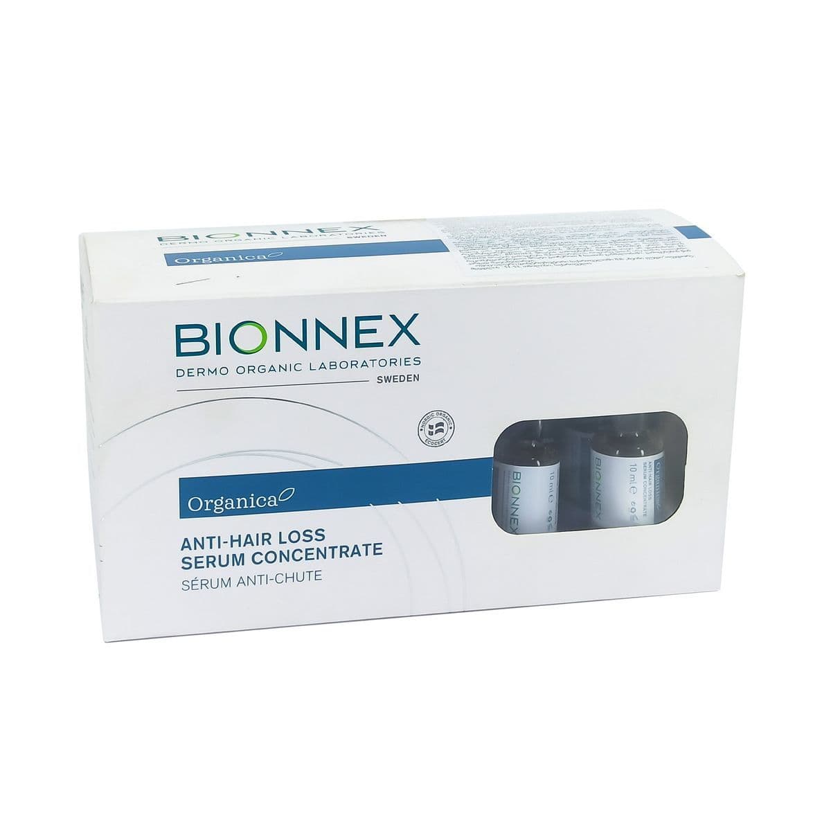 თმის ცვენის ამპულა 10მლ 12 ცალი 2503 ბიონექსი - Bionnex