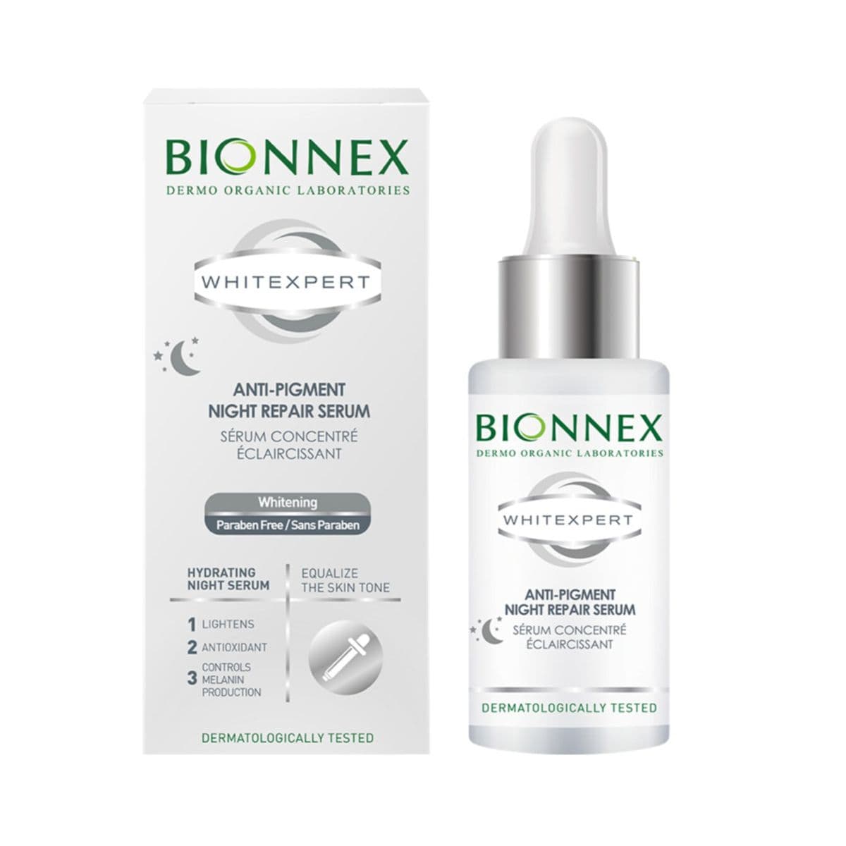 შრატი ჰიპერპიგმენტაციის 20მლ 5289 ბიონექსი - Bionnex
