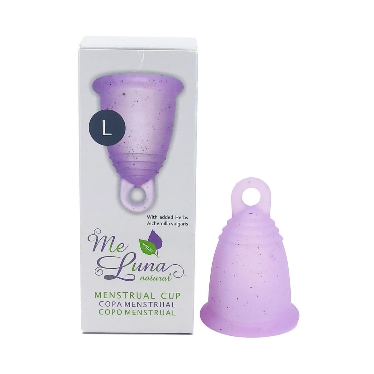 Me Luna - მი ლუნა მენსტრუალური ჭიქა NATURAL CROCUS L 6807