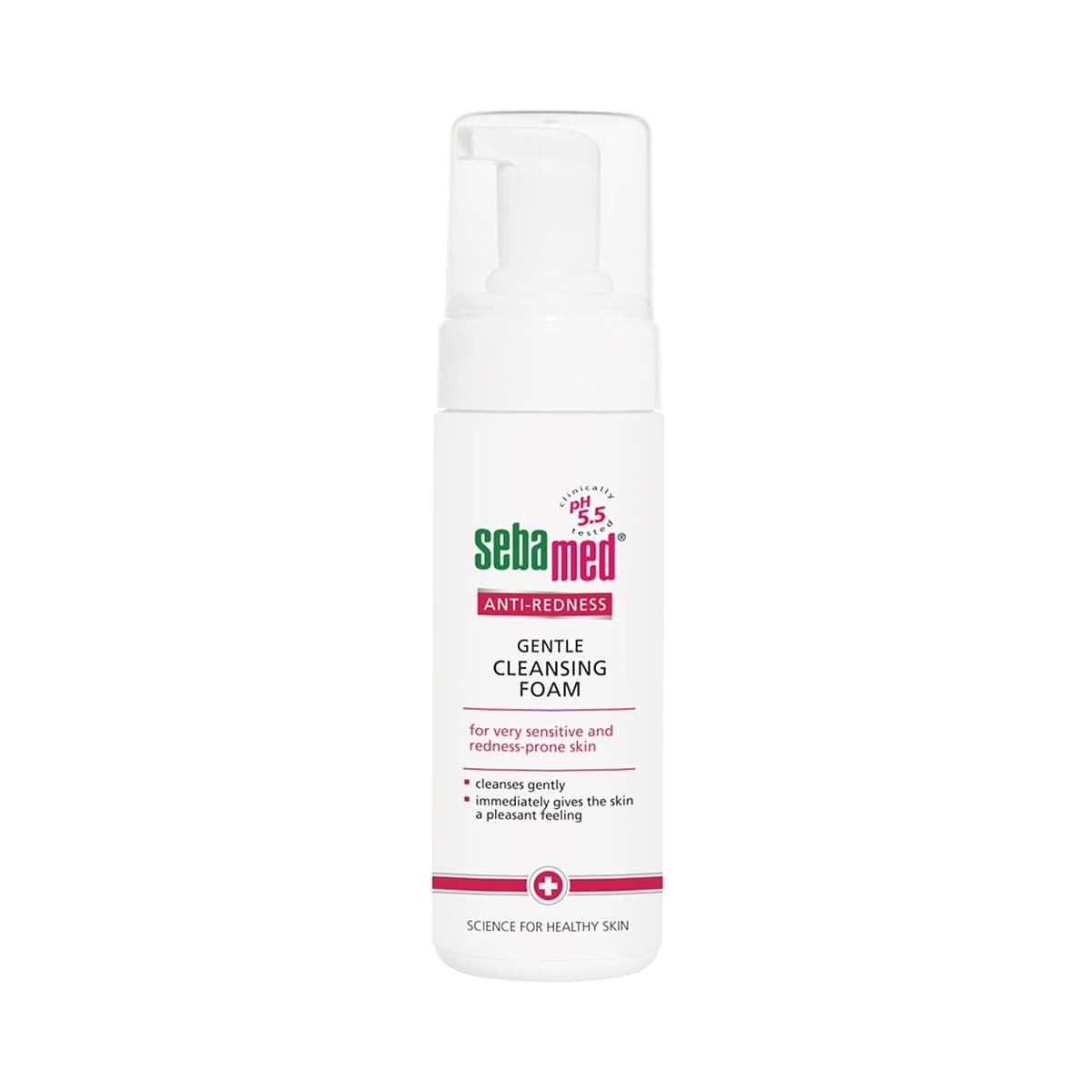 სიწითლის საწინააღმდეგო გამწმენდი ქაფი 150მლ 6629 სებამედი - Sebamed