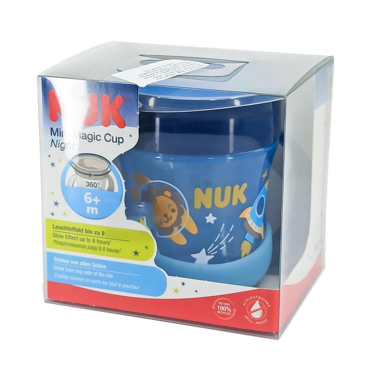 ჭიქა სასწავლო MINI MAGIC 2622 ნუკი - Nuk