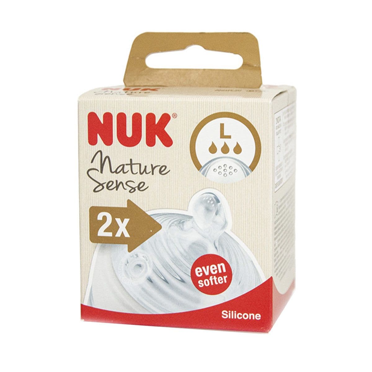 სილიკონის საწოვარა L 7543 ნუკი - Nuk