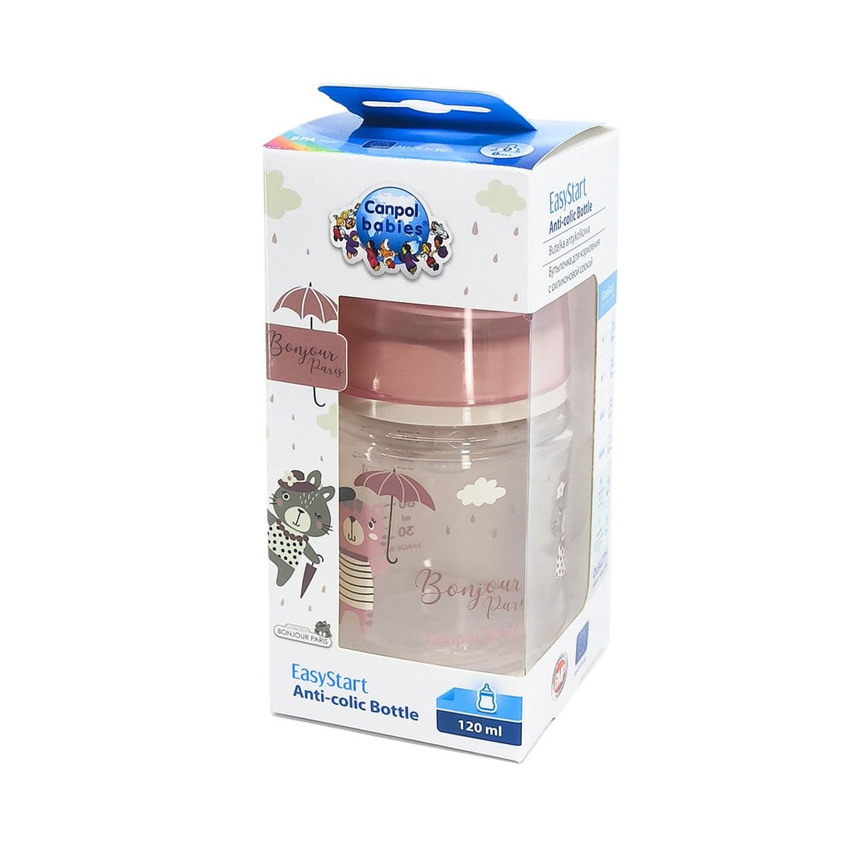 ბოთლი ფართო ყელით AC 120მლ 35/231 კანპოლი - Canpol