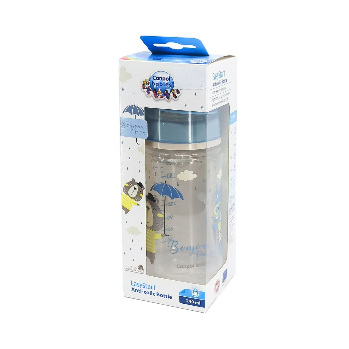 ბოთლი ფართო ყელით AC 240მლ 35/232 კანპოლი - Canpol