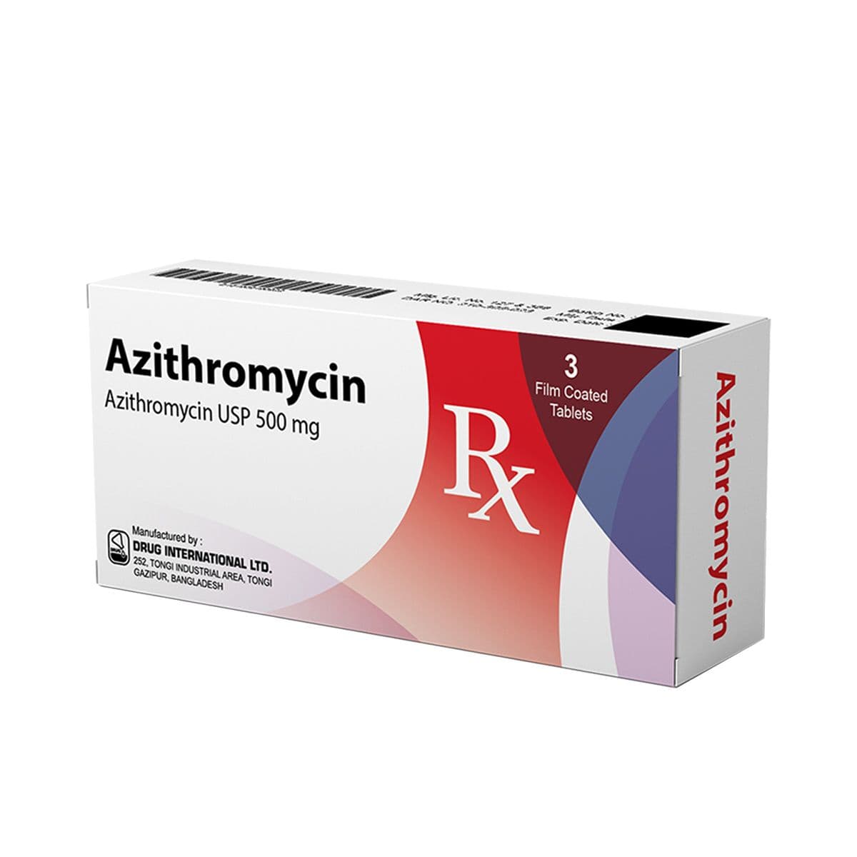 აზითრომიცინი - Azitromycin 500მგ 3 ტაბლეტი