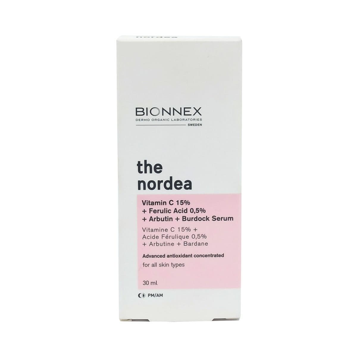 ნორდეა ვიტამინი C15% და ფეროლის მჟავა 0.5% 9359 ბიონექსი - Bionnex