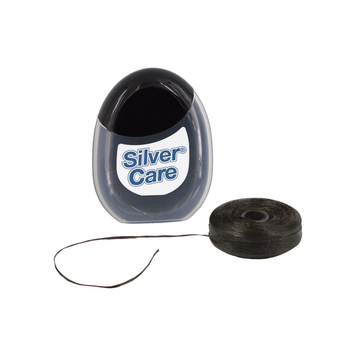 კბილის ძაფი ნახშირი და ალოე ვერა 50მ 6902 სილვერქეა - Silver Care