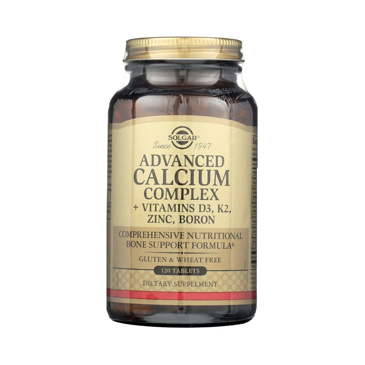კალციუმის კომპლექსი 120 ტაბლეტი სოლგარი - Solgar