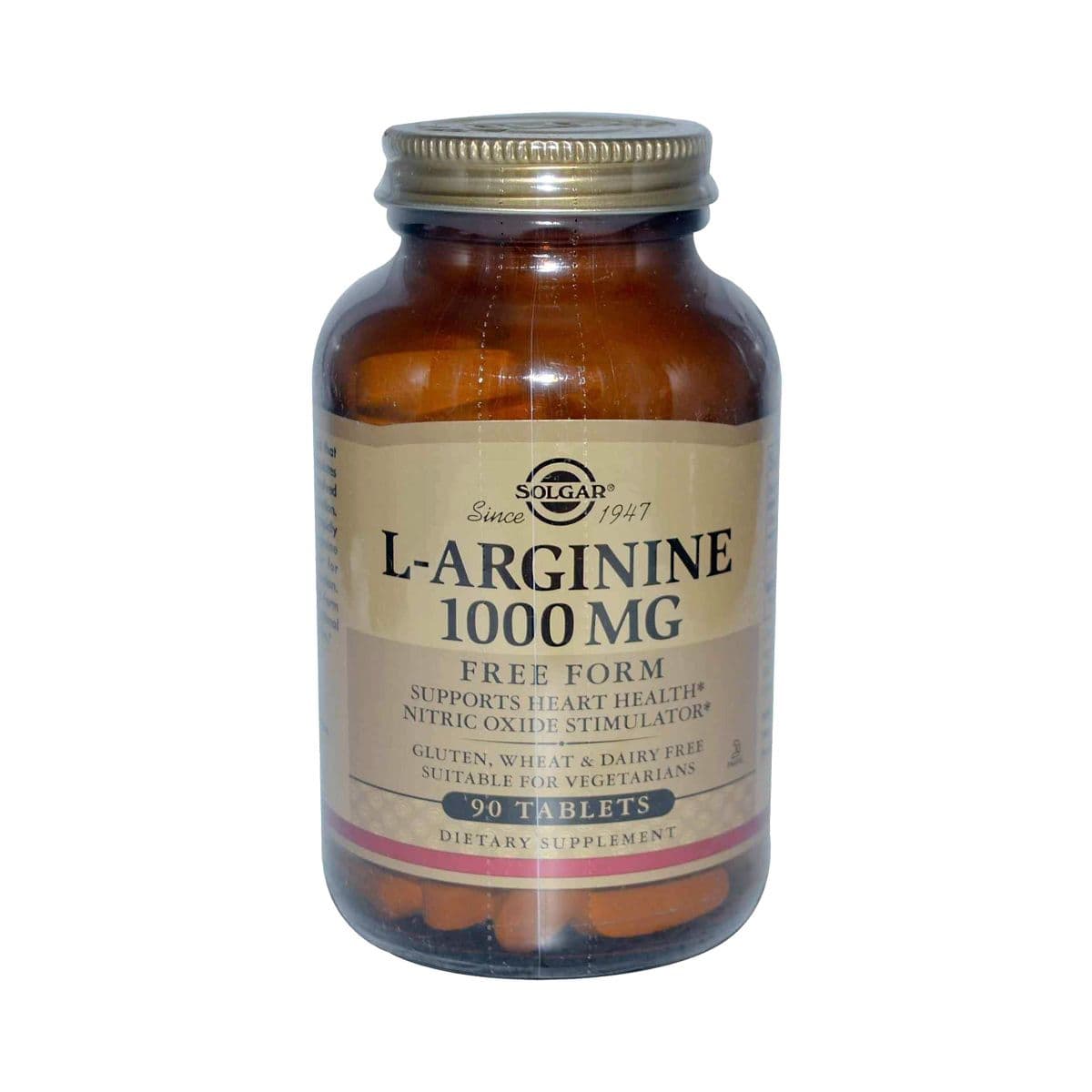 L-არგინინი 1000მგ 90 ტაბლეტი სოლგარი - Solgar